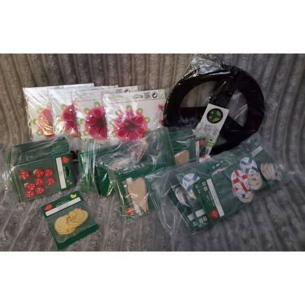 Lot of Art Supplies and Decorations